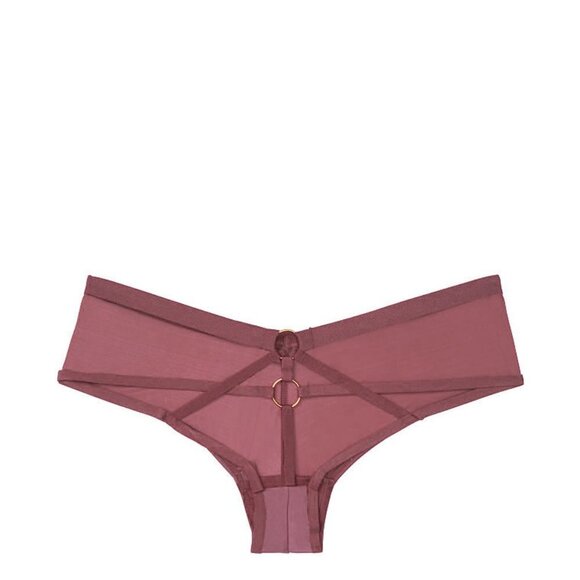 [🌟 PRICE FIRM] VS Mauve Rose Taupe Very Sexy Strappy Back Cheeky Panty - Picture 5 of 12